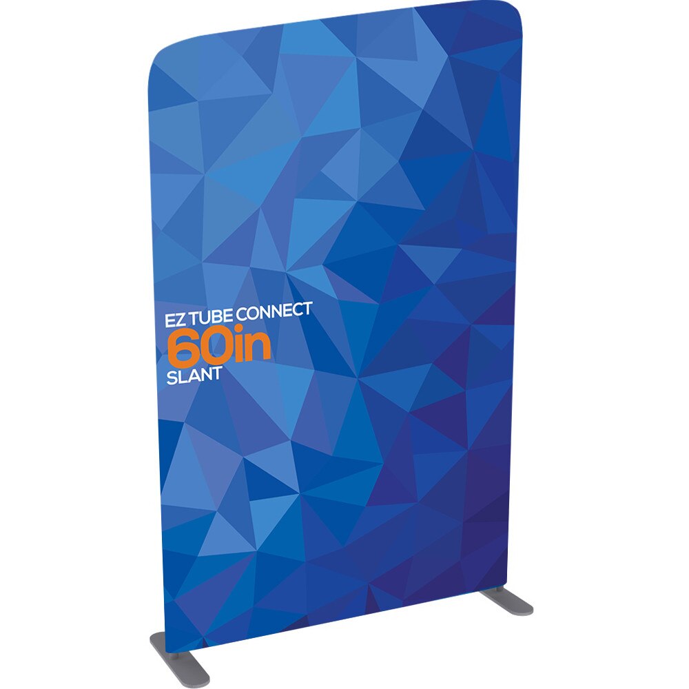 5 ft. EZ Tube® Connect Slanted Top Left — Double Sided Graphic Package